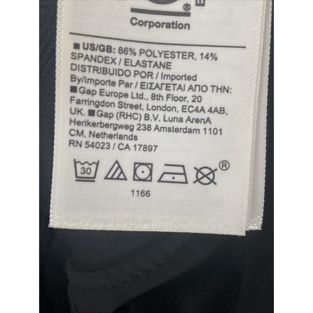 Athleta Wide Leg Pants Black Pockets Career Casual Size 12 - Picture 7 of 7